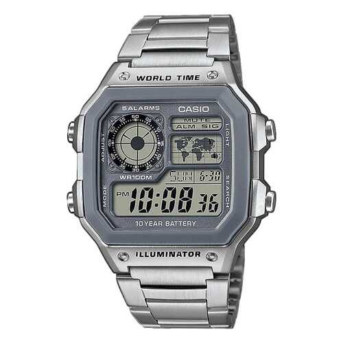 Наручные часы кварцевые мужские Casio Illuminator AE-1200WHD в Мотиви