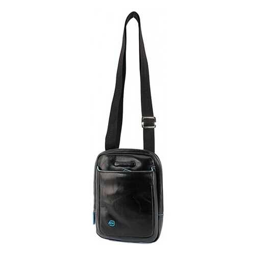 Сумка мужская кожаная Piquadro Blue Square CA3084B2 черная в Мотиви