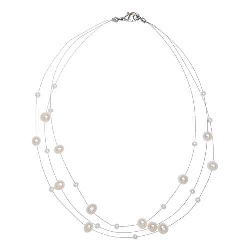 Бусы женские My-bijou 303-1136 белые в Мотиви