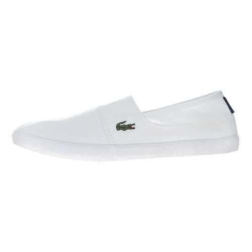 Слипоны мужские Lacoste 733CAM1071 белые 9.5 FR в Мотиви