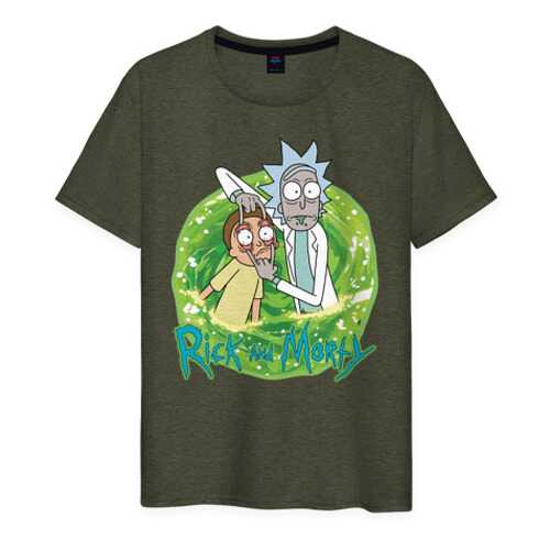 Футболка мужская ВсеМайки 1853039 хаки XXXL в Мотиви
