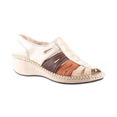 Босоножки женские Shoes Market 793-378-16-33-14 бежевые 37 RU в Мотиви