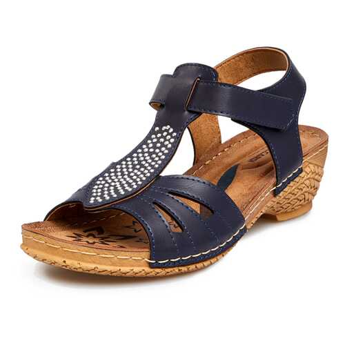 Босоножки женские T.Taccardi 018066U0 синие 41 RU в Мотиви
