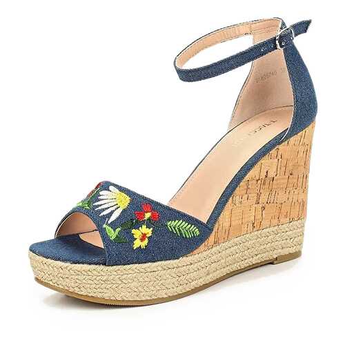 Босоножки женские T.Taccardi 01806740 синие 35 RU в Мотиви