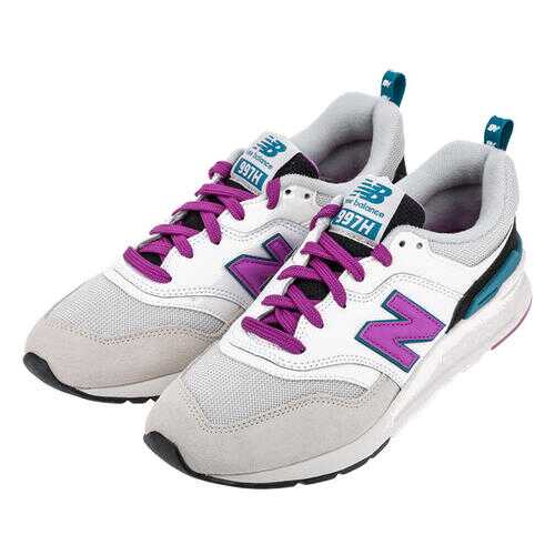 Женские кроссовки New Balance CW997HNA/B белые/серые/фиолетовые/бирюзовые/черные 36.5 в Мотиви