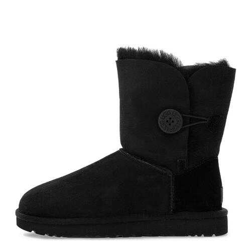 Угги женские UGG Bailey Button II черные 7 US в Мотиви