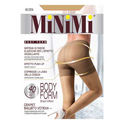 Колготки MiNiMi BODY FORM 40, caramello min, 2/S в Мотиви