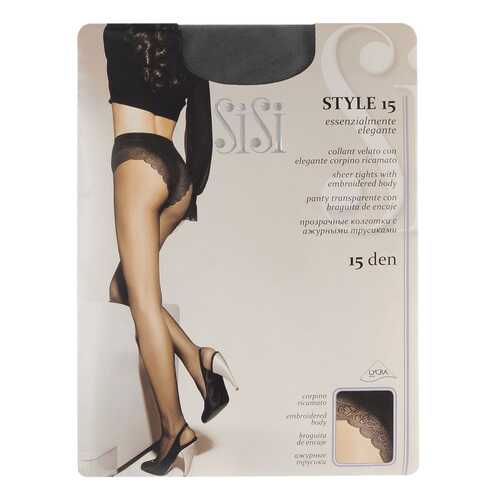 Колготки SiSi STYLE 15 / Grafite (Мокрый асфальт) / 4 (L) в Мотиви