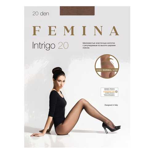 Колготки женские FEMINA INTRIGO 20 легкий загар 4 (L) в Мотиви