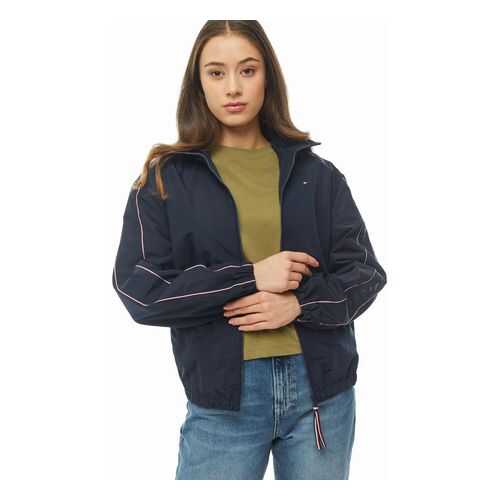 Ветровка женская Tommy Hilfiger WW0WW26561 DW5 синяя S в Мотиви