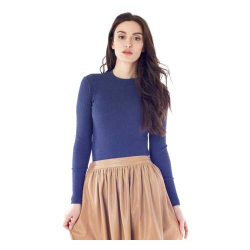 Водолазка женская FREESPIRIT Simple синяя M в Мотиви