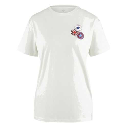 Футболка женская Converse 10019115103 белая XS в Мотиви